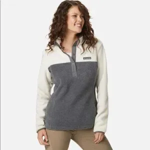 Columbia Women's Benton Springs Half Snap Fleece Pullover Size XXL New With Tags